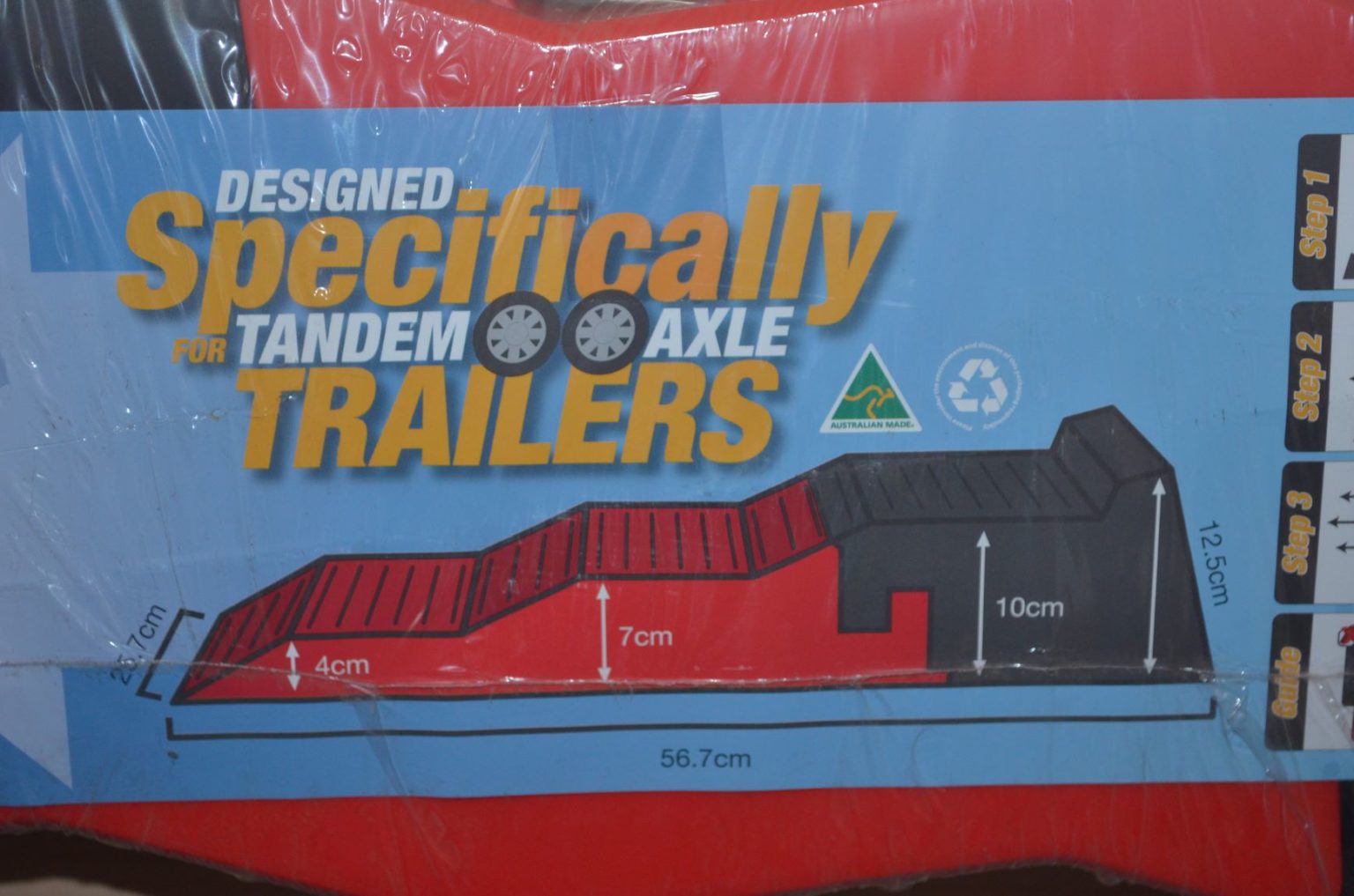 Explore 3 step levelling ramps Caramart Caravans & Trailers