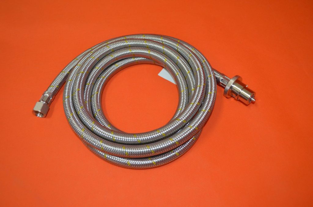 3 m Flexible Gas hose with male Caramart Caravans & Trailers
