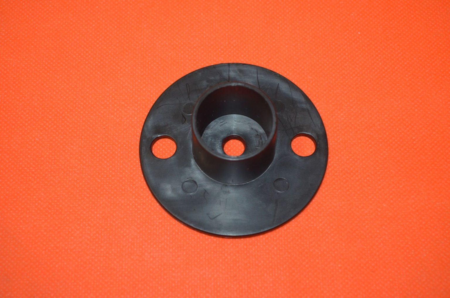 Pole Ground Plate Black Plastic Caramart Caravans & Trailers