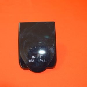 240V 15amp Power Inlet IP44 – Black