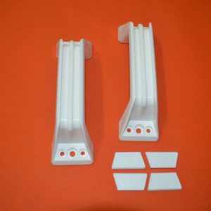 Zadi – Plastic Grab Handle – White