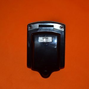 Clipsal – 15 amp double pole Power Inlet, IP34, Black, 435VFS15