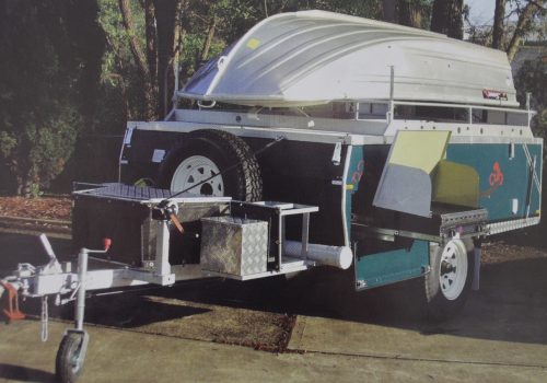 boat rack - boat not included